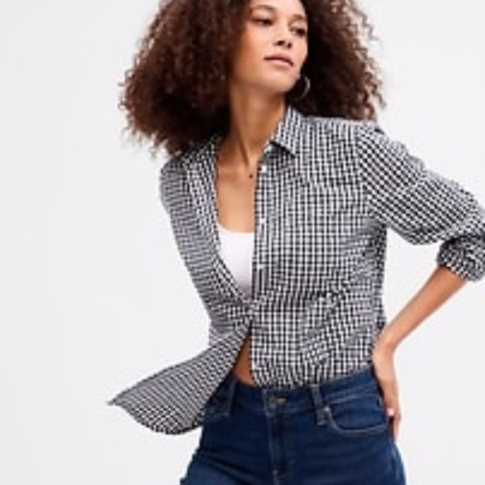 Gap Factory Gingham Shirt
